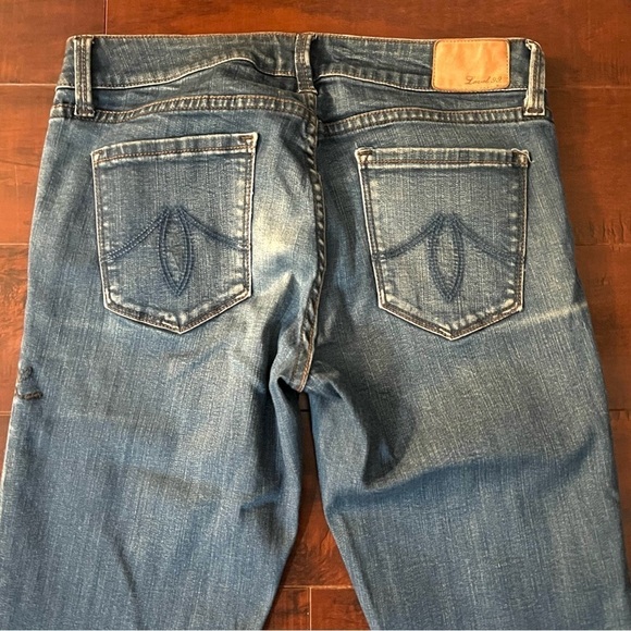 ANTHROPOLOGIE Level 99 Lily Skinny Straight Denim Jeans Size 28 - Picture 5 of 11